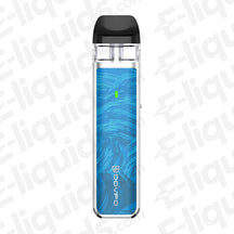 Dovpo Ayce Mini Pod Kit in blue design, compact and portable vaping device for on-the-go use.