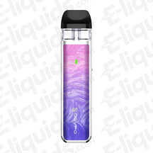 Dovpo Ayce Mini Pod Kit in purple and blue design, compact vaping device for on-the-go performance.