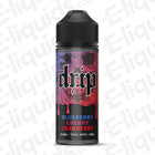 Blueberry Cherry Cranberry Shortfill E-liquid by Drip in a 100ml bottle on a white background.