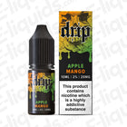 Apple Mango Nic Salt E-liquid by Drip in a 10ml bottle with 10mg and 20mg nicotine strengths, featuring vibrant packaging.