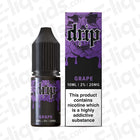 Grape Nic Salt E-liquid by Drip in a 10ml bottle with 20mg nicotine strength, perfect for all-day vaping.