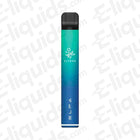 Elf Bar ELFA Pro Pod Kit Vape Device with a sleek green and blue gradient design.