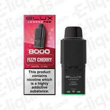 Elux Legend 8000 Fizzy Cherry Prefilled Pod