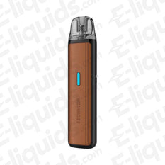 Lost Vape Ursa Nano S 2 Vape Pod Kit in sleek design with leather finish and blue LED indicator