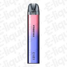 FreeMax EVOX Vape Pod Kit in a sleek gradient design, ideal for both beginner and experienced vapers.