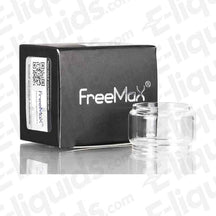 Freemax M Pro 2 Tank replacement glass, 5ml capacity, heat resistant, compatible with higher wattages for vaping.