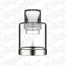 Freemax Marvos XL glass replacement vape pod with stainless steel base for enhanced vaping experience.