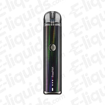 Freemax Onnix 2 15w Vape Pod Kit in sleek black design with rainbow stripes and button.