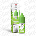 Fresh Mint Nic Salt by Crystal Clear Bar Salts in a green bottle with packaging, offering crisp mint flavor.