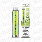 Hyola Pro Max 8000 Compliant Prefilled Pod Kit with Fresh Mint flavor, featuring 8000 puffs, 20mg nicotine strength, and 1800mAh battery.