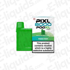 PIXL 8000 Prefilled Pod XL Fresh Mint flavor with 20mg nicotine strength, TPD compliant for hassle-free vaping experience.
