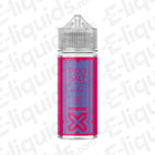 Pod Salt Nexus Grape Berry Burst Shortfill E-liquid 100ml bottle with vibrant packaging design.