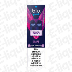 Blu Bar Pod 20mg Prefilled Pods Grape