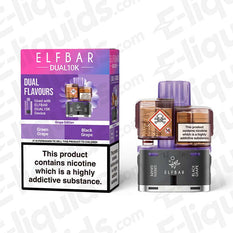 Elf Bar Dual 10K Grape Edition 20mg Prefilled Pods
