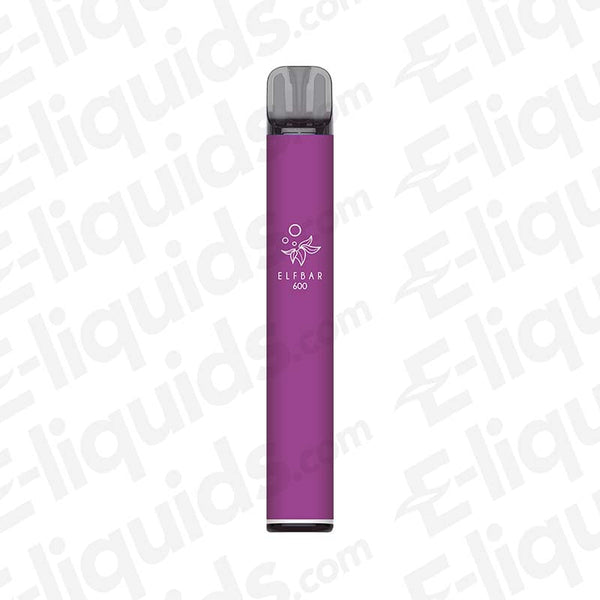 Elf Bar 600 20mg Prefilled Pod Kit Grape