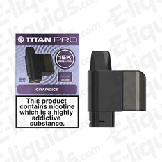Titan Pro Grape Ice 20mg Prefilled Pods