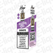 Higo Krystal Max Grape 20mg Prefilled Pods