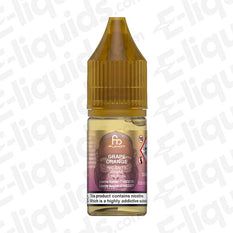 Grape Orange RandM Nic Salt E-liquid by Fumot with a 20mg nicotine strength in a clear bottle.
