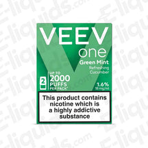 VEEV One Green Mint 20mg Prefilled Pods