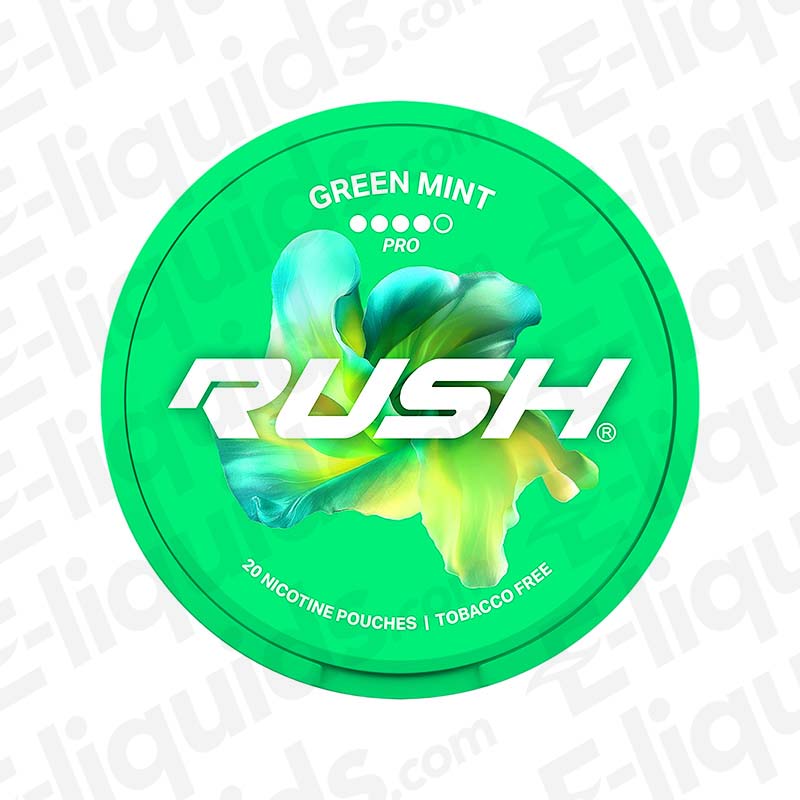 Green Mint Pro Nicotine Pouches by Rush | Smokeless & Tobacco Free Nicotine Green Mint Pro Nicotine Pouches by Rush | Smokeless & Tobacco Free Nicotine
