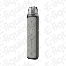Lost Vape Ursa Nano S 2 vape pod kit featuring a stylish leather design and illuminated button.