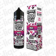 Doozy Vape Co Seriously Pod Fill Max Guava Passion 40ml Shortfill E-liquid