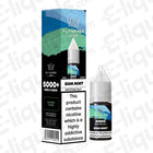 Gum Mint 5000+ Nic Salt E-liquid by Al Fakher in a 10ml bottle, featuring bubble gum and mint flavor with 20mg nicotine.