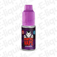Heisenberg 60/40 E-liquid by Vampire Vape, 10ml bottle featuring Blue Raspberry, Grape, Blueberries and Menthol.