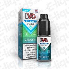 IVG 50/50 Freebase Ice Menthol Vape Juice