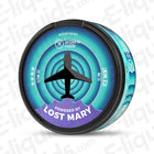 Ice Mint Airplane Mode nicotine pouches by Lost Mary, 30mg/g, tobacco-free, 20 pouches per can, cool flavor.