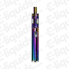 Innokin Endura T18E Vape Kit in rainbow colors, ideal for beginners and experienced vapers, featuring a slim design and 1000mAh battery.