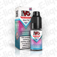 ivg intense nic salts blue sour raspberry 10mg