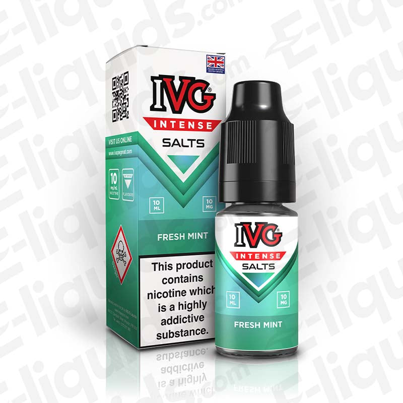 Intense Menthol Vape Juice IVG Intense Fresh Mint Nic Salt Innevape E-Liquid  - The Berg Menthol -