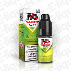 ivg intense nic salts lemon lime 10mg