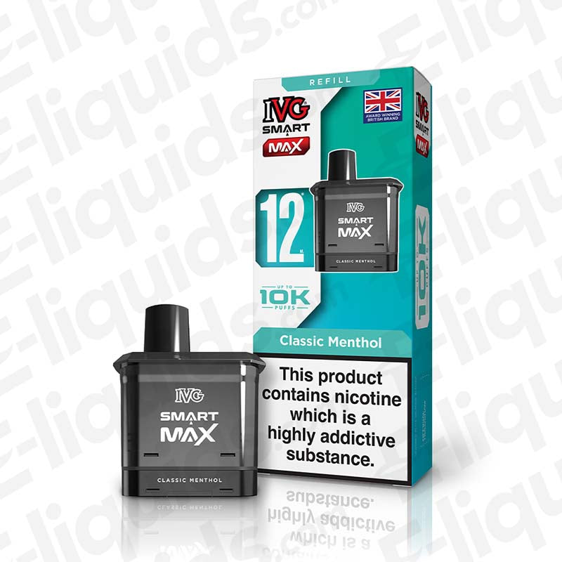 IVG Smart Max Classic Menthol Prefilled Pod | E-liquids.com