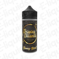 Jammy Biscuit Shortfill E-liquid by Dripping Desserts in 100ml bottle, featuring rich strawberry jam and buttery biscuit flavor.