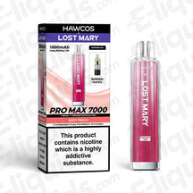 HAWCOS x Lost Mary Pro Max 7000 20mg Prefilled Pod Kit Juicy Peach
