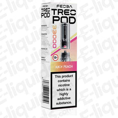 Feoba Treo 33K Juicy Peach 20mg Prefilled Pods