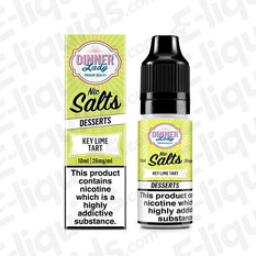 Dinner Lady Desserts Key Lime Tart 20mg Nic Salt E-liquid