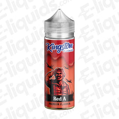 Red A 70/30 Shortfill E-liquid by Kingston - 100ml bottle with bold flavours for vapers