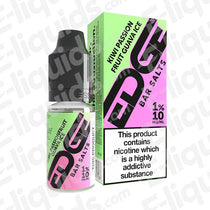 EDGE Bar Salts Kiwi Passion Fruit Guava Ice 10mg Nic Salt E-liquid
