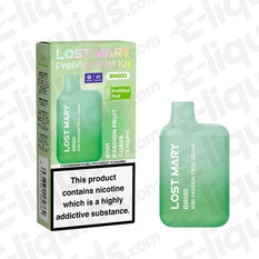Lost Mary BM600 20mg Prefilled Pod Kit Kiwi Passion Fruit Guava