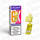Lost Mary BM6000 Compliant Prefilled Pod, Kiwi Passion Fruit Guava flavor, featuring unique design and 6000 puffs.