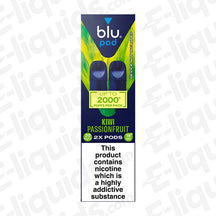 Blu Bar Pod 20mg Prefilled Pods Kiwi Passionfruit