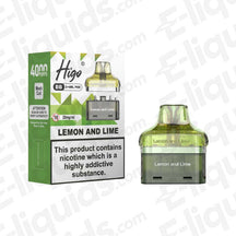Higo BB 4000 20mg Prefilled Pods Lemon and Lime