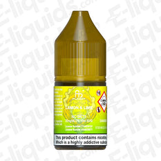 Lemon & Lime RandM 7000 Nic Salt E-liquid by Fumot in 20mg strength, perfect for sweet and sour vaping.