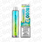 Hyola Pro Max 8000 Prefilled Pod Kit Lemon Blue Lime flavor, 8000 puffs, 20mg strength, with long-lasting 1800mAh battery.