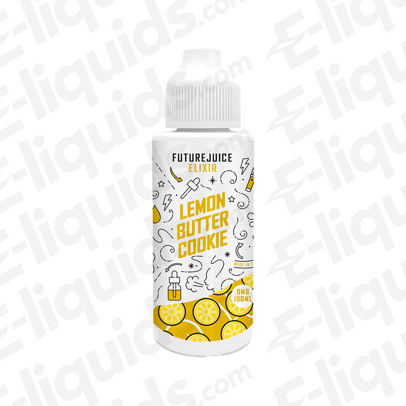 Future Juice Elixir Lemon Butter Cookie 100ml Shortfill Vape Juice Future Juice Elixir Lemon Butter Cookie 100ml Shortfill Vape Juice