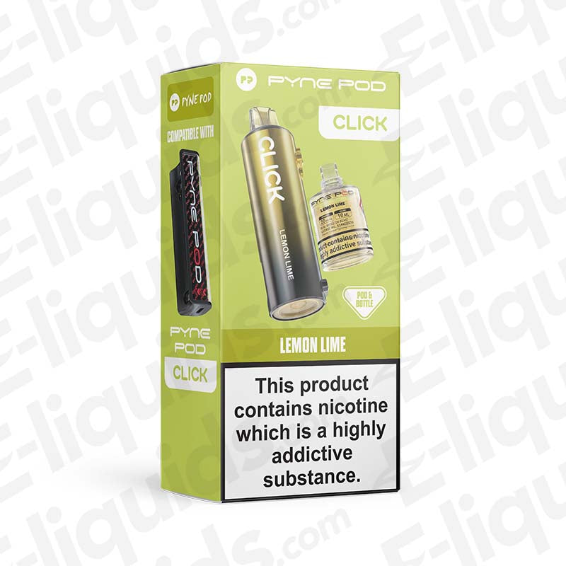 Pyne Pod Click 50K Lemon Lime Prefilled Pod Pyne Pod Click 50K Lemon Lime Prefilled Pod