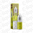 Pod Salt Nexus Lemon Lime Cola Nic Salt E-liquid, 10ml bottle with vibrant packaging featuring citrus elements.